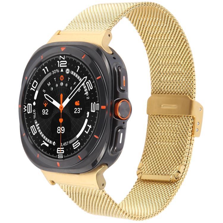 สายรัดนาฬิกาโลหะมิลานแบบหัวเข็มขัด xDfind สำหรับ Samsung Galaxy Watch Ultra 47มม. / Ultra 2025, สำหรับ Samsung Galaxy Watch 7 / FE / 6 / 5 / 4, สำหรับ Samsung Galaxy Fit3