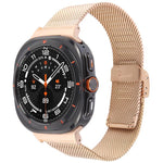 สายรัดนาฬิกาโลหะมิลานแบบหัวเข็มขัด xDfind สำหรับ Samsung Galaxy Watch Ultra 47มม. / Ultra 2025, สำหรับ Samsung Galaxy Watch 7 / FE / 6 / 5 / 4, สำหรับ Samsung Galaxy Fit3