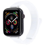 สายรัดนาฬิกาซิลิโคนแม่เหล็กรูปตัว I แบบบาง สำหรับ Apple Watch ขนาด 46 มม. / 49 มม. / 45 มม. / 44 มม. และ 42 มม. / 41 มม. / 40 มม. / 38 มม.