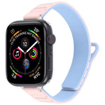 สายรัดนาฬิกาซิลิโคนแม่เหล็กรูปตัว I แบบบาง สำหรับ Apple Watch ขนาด 46 มม. / 49 มม. / 45 มม. / 44 มม. และ 42 มม. / 41 มม. / 40 มม. / 38 มม.