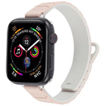 สายรัดนาฬิกาซิลิโคนแม่เหล็กรูปตัว I แบบบาง สำหรับ Apple Watch ขนาด 46 มม. / 49 มม. / 45 มม. / 44 มม. และ 42 มม. / 41 มม. / 40 มม. / 38 มม.