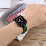 สายรัดนาฬิกาซิลิโคนแม่เหล็กรูปตัว I แบบบาง สำหรับ Apple Watch ขนาด 46 มม. / 49 มม. / 45 มม. / 44 มม. และ 42 มม. / 41 มม. / 40 มม. / 38 มม.