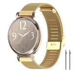 xDfind Buckle Metal Mesh Watch Band, 12mm, 18mm, For Garmin Lily 2 14mm, 20mm, 22mm