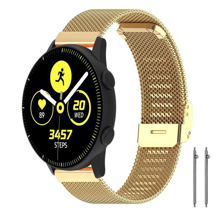 xDfind Buckle Metal Mesh Watch Band, 12mm, 18mm, For Garmin Lily 2 14mm, 20mm, 22mm