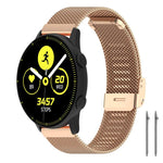 xDfind Buckle Metal Mesh Watch Band, 12mm, 18mm, For Garmin Lily 2 14mm, 20mm, 22mm