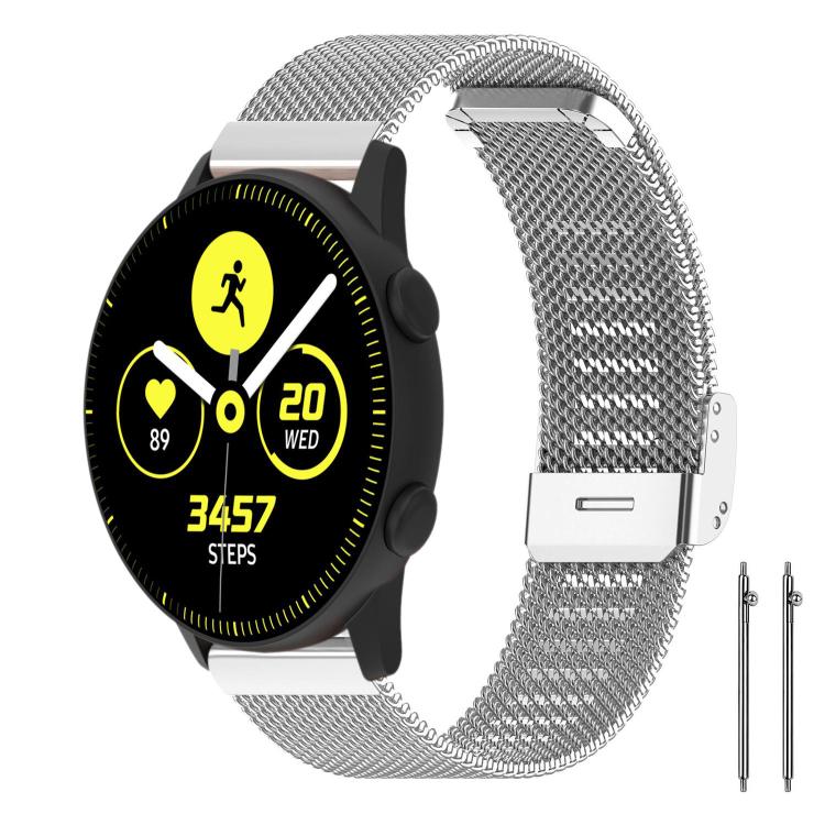 xDfind Buckle Metal Mesh Watch Band, 12mm, 18mm, For Garmin Lily 2 14mm, 20mm, 22mm