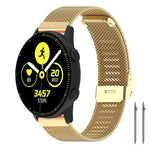 xDfind Buckle Metal Mesh Watch Band, 12mm, 18mm, For Garmin Lily 2 14mm, 20mm, 22mm