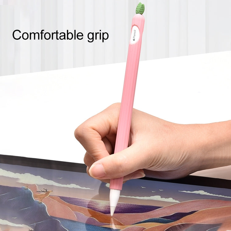 ปลอกซิลิโคนกันลื่นสีใบมิ้นต์ตัดกัน สำหรับ Apple Pencil 1, สำหรับ Apple Pencil 2