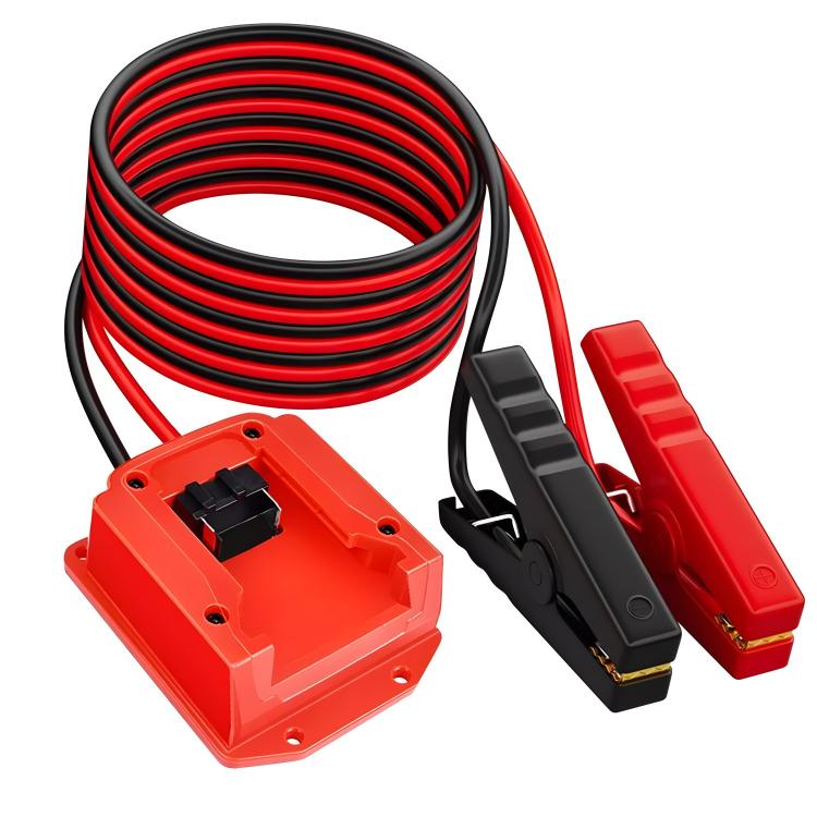 Car Jump Adapter for Battery, Type-A for Milwaukee, Type-B for Makita, Type-C for Dewalt