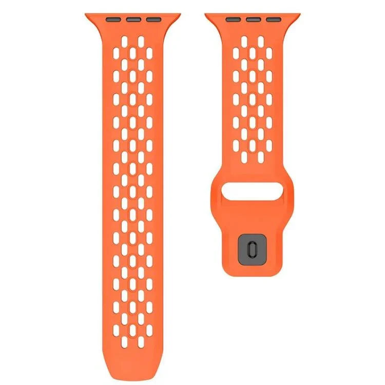 สายรัดนาฬิกาซิลิโคนหัวเข็มขัดกลับตาข่าย xDfind สำหรับ Apple Watch ขนาด 46 มม. / 49 มม. / 45 มม. / 44 มม. สำหรับ Apple Watch ขนาด 42 มม. / 41 มม. / 40 มม. / 38 มม.