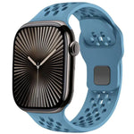 สายรัดนาฬิกาซิลิโคนหัวเข็มขัดกลับตาข่าย xDfind สำหรับ Apple Watch ขนาด 46 มม. / 49 มม. / 45 มม. / 44 มม. สำหรับ Apple Watch ขนาด 42 มม. / 41 มม. / 40 มม. / 38 มม.