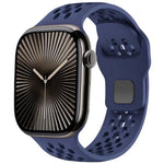 สายรัดนาฬิกาซิลิโคนหัวเข็มขัดกลับตาข่าย xDfind สำหรับ Apple Watch ขนาด 46 มม. / 49 มม. / 45 มม. / 44 มม. สำหรับ Apple Watch ขนาด 42 มม. / 41 มม. / 40 มม. / 38 มม.