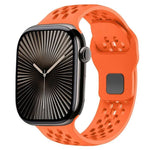 สายรัดนาฬิกาซิลิโคนหัวเข็มขัดกลับตาข่าย xDfind สำหรับ Apple Watch ขนาด 46 มม. / 49 มม. / 45 มม. / 44 มม. สำหรับ Apple Watch ขนาด 42 มม. / 41 มม. / 40 มม. / 38 มม.