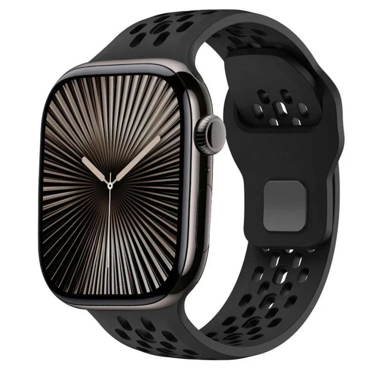 สายรัดนาฬิกาซิลิโคนหัวเข็มขัดกลับตาข่าย xDfind สำหรับ Apple Watch ขนาด 46 มม. / 49 มม. / 45 มม. / 44 มม. สำหรับ Apple Watch ขนาด 42 มม. / 41 มม. / 40 มม. / 38 มม.