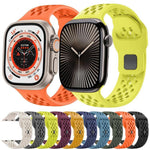 สายรัดนาฬิกาซิลิโคนหัวเข็มขัดกลับตาข่าย xDfind สำหรับ Apple Watch ขนาด 46 มม. / 49 มม. / 45 มม. / 44 มม. สำหรับ Apple Watch ขนาด 42 มม. / 41 มม. / 40 มม. / 38 มม.