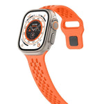 สายรัดนาฬิกาซิลิโคนหัวเข็มขัดกลับตาข่าย xDfind สำหรับ Apple Watch ขนาด 46 มม. / 49 มม. / 45 มม. / 44 มม. สำหรับ Apple Watch ขนาด 42 มม. / 41 มม. / 40 มม. / 38 มม.