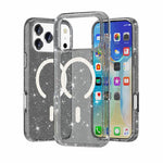 เคสโทรศัพท์แม่เหล็ก MagSafe แบบผงกลิตเตอร์สไตล์ Terminator สำหรับ iPhone 17 Pro Max, สำหรับ iPhone 17 Pro, สำหรับ iPhone 17, สำหรับ iPhone Air