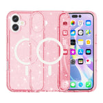 เคสโทรศัพท์แม่เหล็ก MagSafe แบบผงกลิตเตอร์สไตล์ Terminator สำหรับ iPhone 17 Pro Max, สำหรับ iPhone 17 Pro, สำหรับ iPhone 17, สำหรับ iPhone Air