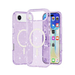 เคสโทรศัพท์แม่เหล็ก MagSafe แบบผงกลิตเตอร์สไตล์ Terminator สำหรับ iPhone 17 Pro Max, สำหรับ iPhone 17 Pro, สำหรับ iPhone 17, สำหรับ iPhone Air