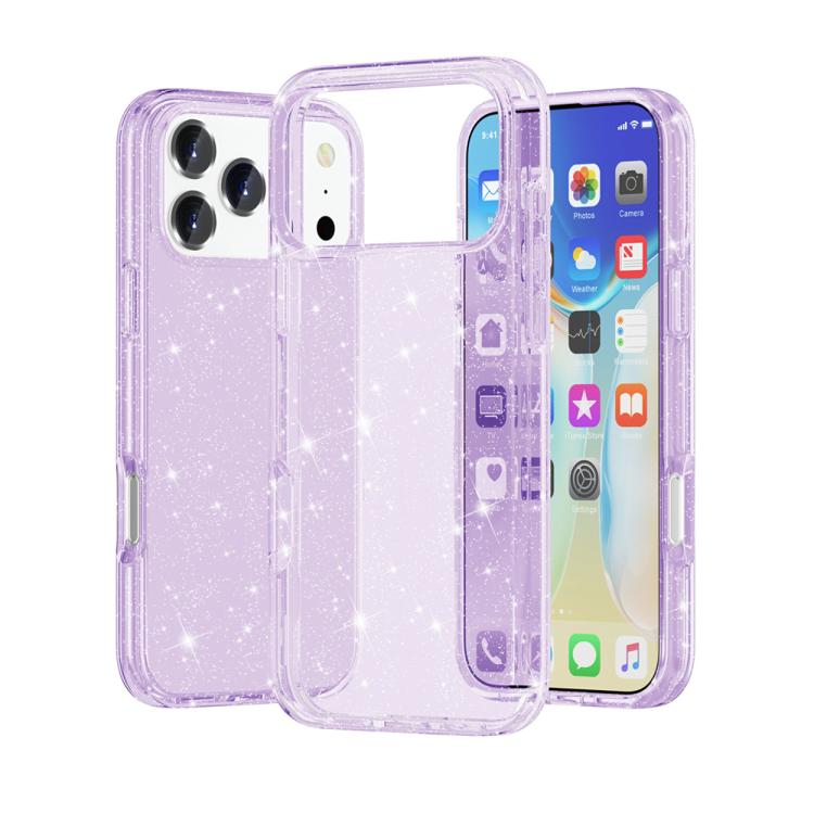 เคสโทรศัพท์กันกระแทกผงกลิตเตอร์ Terminator สำหรับ iPhone 17 Pro Max, สำหรับ iPhone 17 Pro, สำหรับ iPhone 17, สำหรับ iPhone Air