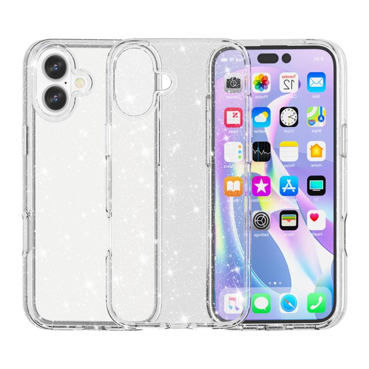 เคสโทรศัพท์กันกระแทกผงกลิตเตอร์ Terminator สำหรับ iPhone 17 Pro Max, สำหรับ iPhone 17 Pro, สำหรับ iPhone 17, สำหรับ iPhone Air