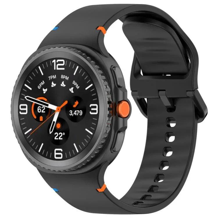 สายรัดนาฬิกาซิลิโคนสีเรียบเย็บขอบ xDfind สำหรับ Samsung Galaxy Watch8 Classic 46mm / Watch8 44mm / 40mm, 20mm, 22mm