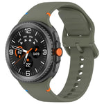สายรัดนาฬิกาซิลิโคนสีเรียบเย็บขอบ xDfind สำหรับ Samsung Galaxy Watch8 Classic 46mm / Watch8 44mm / 40mm, 20mm, 22mm