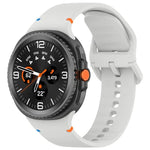 สายรัดนาฬิกาซิลิโคนสีเรียบเย็บขอบ xDfind สำหรับ Samsung Galaxy Watch8 Classic 46mm / Watch8 44mm / 40mm, 20mm, 22mm