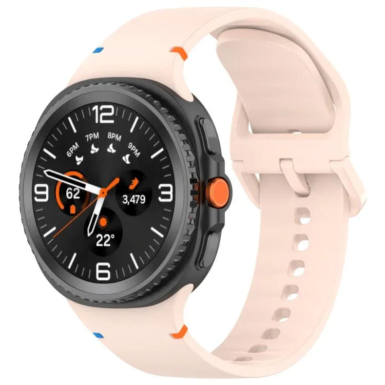 สายรัดนาฬิกาซิลิโคนสีเรียบเย็บขอบ xDfind สำหรับ Samsung Galaxy Watch8 Classic 46mm / Watch8 44mm / 40mm, 20mm, 22mm