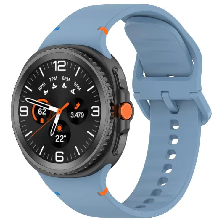 สายรัดนาฬิกาซิลิโคนสีเรียบเย็บขอบ xDfind สำหรับ Samsung Galaxy Watch8 Classic 46mm / Watch8 44mm / 40mm, 20mm, 22mm