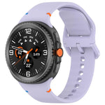 สายรัดนาฬิกาซิลิโคนสีเรียบเย็บขอบ xDfind สำหรับ Samsung Galaxy Watch8 Classic 46mm / Watch8 44mm / 40mm, 20mm, 22mm