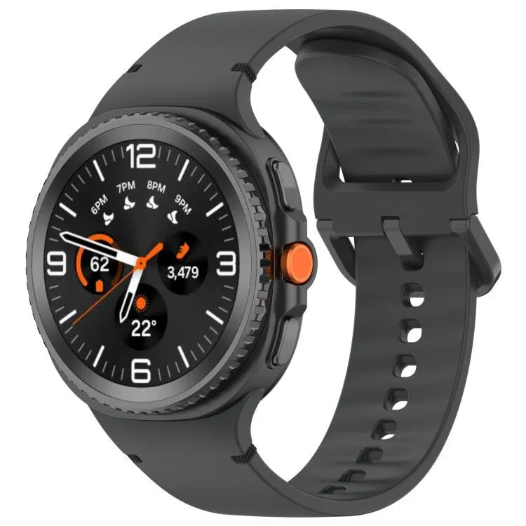 สายรัดนาฬิกาซิลิโคนสีเรียบเย็บขอบ xDfind สำหรับ Samsung Galaxy Watch8 Classic 46mm / Watch8 44mm / 40mm, 20mm, 22mm