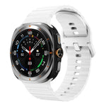 สายรัดนาฬิกาซิลิโคนลายคลื่นเย็บขอบ xDfind สำหรับ Samsung Galaxy Watch8 Classic 46mm / Watch8 44mm / 40mm, L