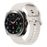 สายรัดนาฬิกาซิลิโคนลายคลื่นเย็บขอบ xDfind สำหรับ Samsung Galaxy Watch8 Classic 46mm / Watch8 44mm / 40mm, L