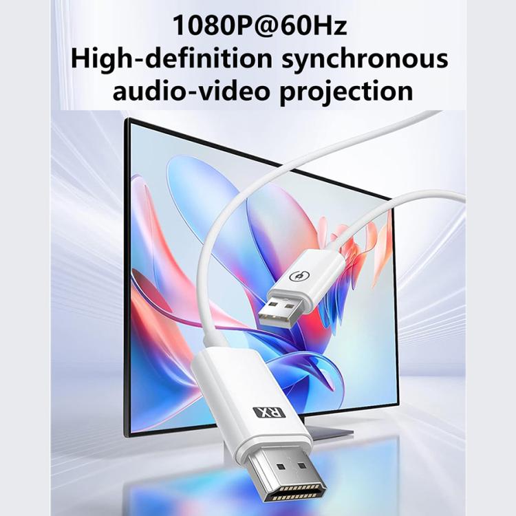 สายส่งสัญญาณและรับสัญญาณ HDMI แบบไร้สาย Measy AM18051 สำหรับสะท้อนหน้าจอ รุ่น AM18051
