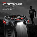 Zeblaze Stratos 4 นาฬิกาสมาร์ท GPS กลางแจ้งทนทาน หน้าจอ 1.43 นิ้ว กันน้ำ 5 ATM & IP69K