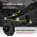Zeblaze Stratos 4 นาฬิกาสมาร์ท GPS กลางแจ้งทนทาน หน้าจอ 1.43 นิ้ว กันน้ำ 5 ATM & IP69K