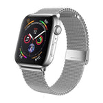 สายรัดนาฬิกาโลหะหัวเข็มขัดมิลาน xDfind สำหรับ Apple Watch ขนาด 42 / 44 / 45 / 46 / 49 มม. สำหรับ Apple Watch ขนาด 38 / 40 / 41 / S10 42 มม.