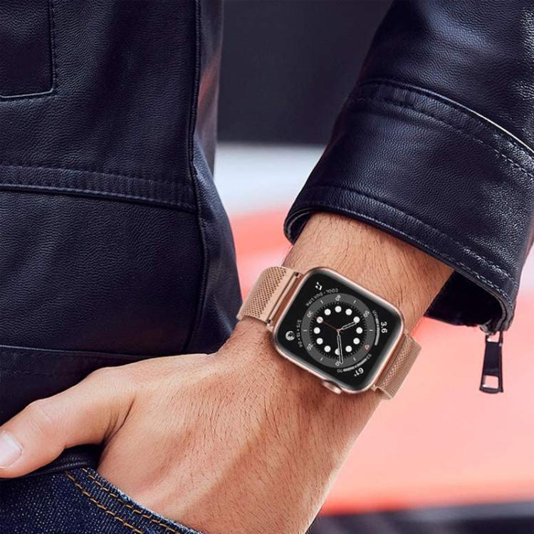 สายรัดนาฬิกาโลหะหัวเข็มขัดมิลาน xDfind สำหรับ Apple Watch ขนาด 42 / 44 / 45 / 46 / 49 มม. สำหรับ Apple Watch ขนาด 38 / 40 / 41 / S10 42 มม.