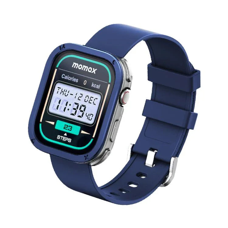 MOMAX SW3S นาฬิกาสปอร์ตสมาร์ทหน้าจอ 1.99 นิ้ว กันน้ำ 3ATM