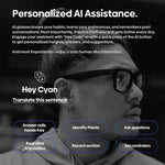 Zeblaze Eyewear แว่นตาถ่ายภาพ AI เสียงเปิดหู ผู้ช่วย AI