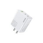 ที่ชาร์จเร็ว WK WP-U66 Kinkong 65W USB-C / Type-C คู่ + USB GaN ปลั๊ก UK, ปลั๊ก US, ปลั๊ก EU