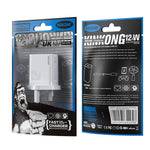ที่ชาร์จ WK WP-U76 Kinkong 12W USB ปลั๊ก UK, ปลั๊ก US, ปลั๊ก EU