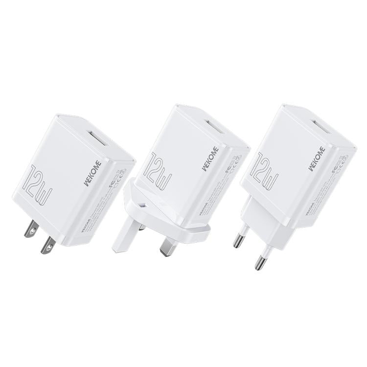 ที่ชาร์จ WK WP-U76 Kinkong 12W USB ปลั๊ก UK, ปลั๊ก US, ปลั๊ก EU