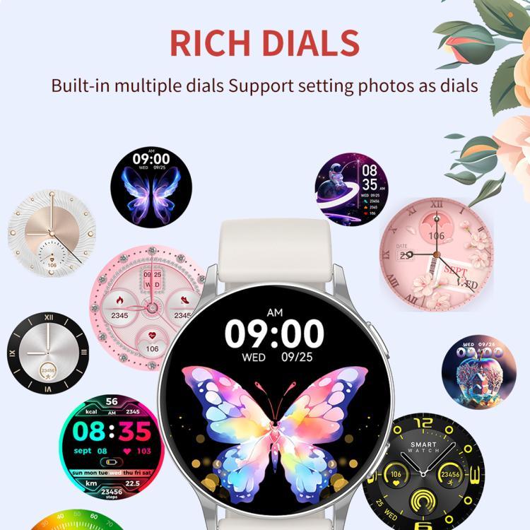 CY29 นาฬิกาสมาร์ทผู้หญิงหน้าจอ AMOLED 1.32 นิ้ว รองรับแอป COFIT