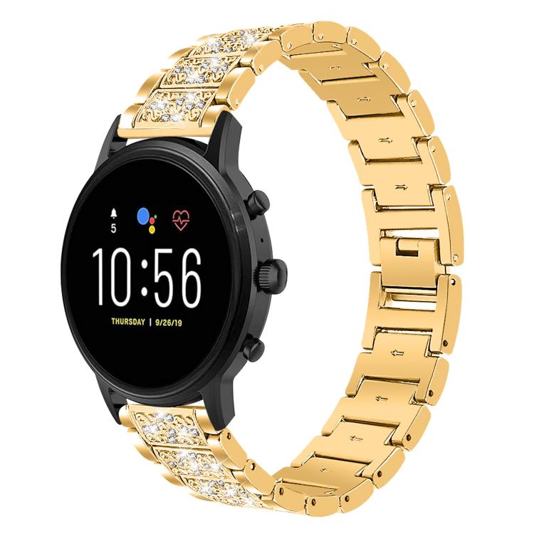 xDfind Diamond Jewelry Steel Watch Band, 22mm For Amazfit GTR 4/3/3 Pro/Bip6/Bip5, 20mm For Amazfit Bip U / Lite / Bip 3 Pro, 20mm For Amazfit GTS4 mini/GTS3/2/2E/GT2 mini, 18mm For Huawei GT5/GT4 41mm / OPPO Watch X2 Mini, 14mm For Garmin Lily 2      ...