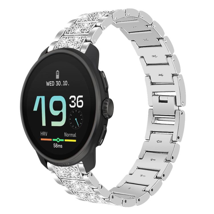 xDfind Diamond Jewelry Steel Watch Band, 20mm For COROS APEX 2 42mm / PACE 2, 20mm For Ticwatch GTH / E3 / E / 2, 22mm For Ticwatch Pro X / Pro3 / Pro / GTX / E2, 20mm For Xiaomi Haylou RS4 Plus LS11, 22mm For Xiaomi Watch S3/2 Pro/S2/S1               ...