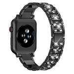 สายรัดนาฬิกาสแตนเลสสตีลเครื่องประดับเพชร xDfind สำหรับ Apple Watch ขนาด 42 / 44 / 45 / 46 / 49 มม. สำหรับ Apple Watch ขนาด 38 / 40 / 41 / S10 42 มม.