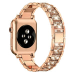 สายรัดนาฬิกาสแตนเลสสตีลเครื่องประดับเพชร xDfind สำหรับ Apple Watch ขนาด 42 / 44 / 45 / 46 / 49 มม. สำหรับ Apple Watch ขนาด 38 / 40 / 41 / S10 42 มม.