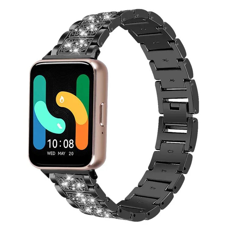 สายรัดนาฬิกาสแตนเลสสตีลเครื่องประดับเพชร xDfind สำหรับ Samsung Galaxy Watch Ultra / Ultra 2025, สำหรับ Samsung Galaxy Watch8 / Watch8 Classic, สำหรับ Samsung Galaxy Watch7 / FE / 6 / 5 / 4, สำหรับ Samsung Galaxy Fit3